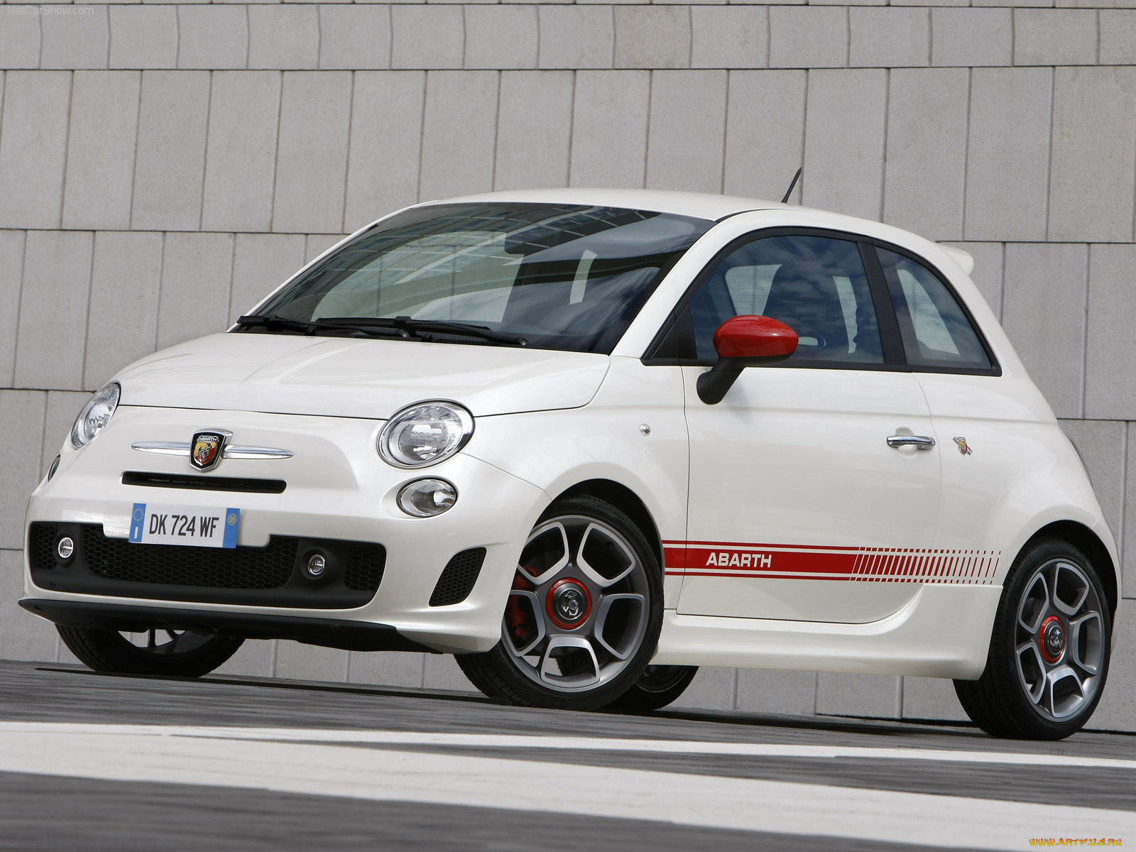 fiat, 500, abarth, 2009, 